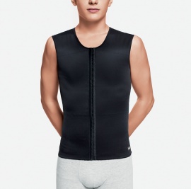 MANSottile Ion Shaping Vest,Gynecomastia Compress Tank Top