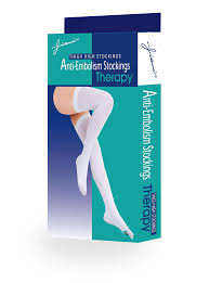 Absolute Support Anti Embolism Thigh Length Stockings, Designed for  Post-Surgery Recovery - Medium Compression 18mmHg - A402